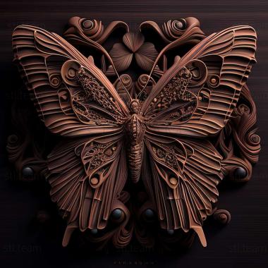 3D model Papilioninae (STL)